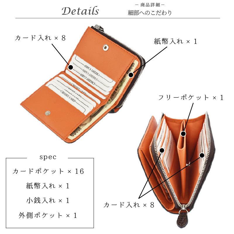 MGSABLE クロコダイル 二つ折り財布 メンズ レディース 本革 MGSABLE クロコダイル 二つ折り財布 メンズ レディース 本革