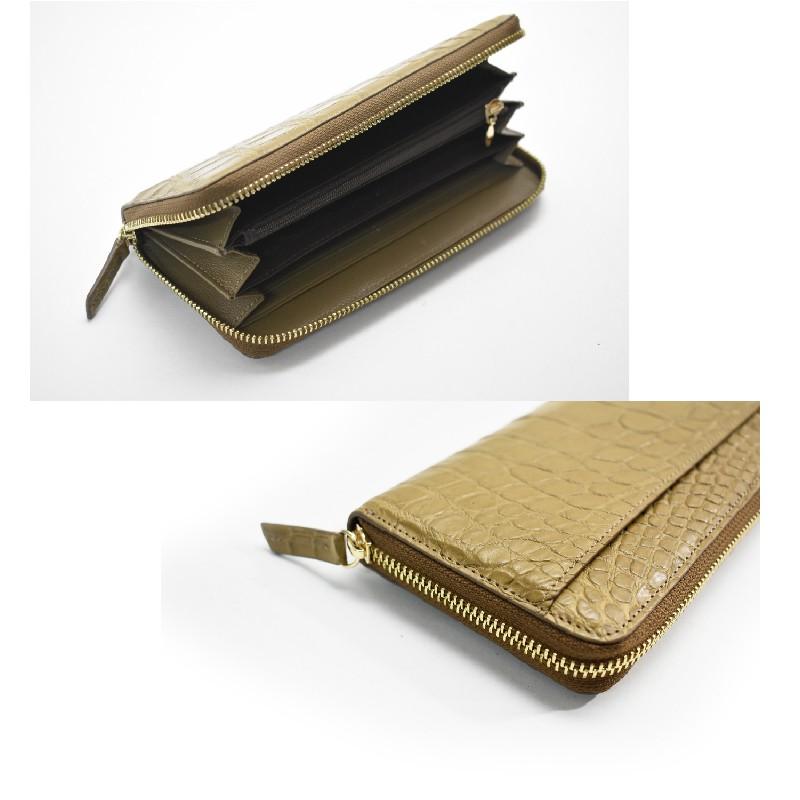 目玉商品 クロコダイル 長財布 本革 ワニ革 レディース メンズ ブラウン ラウンド マット 縁起 金運 風水 ギフト ラッピング Cr W Mgsable 通販 Yahoo ショッピング