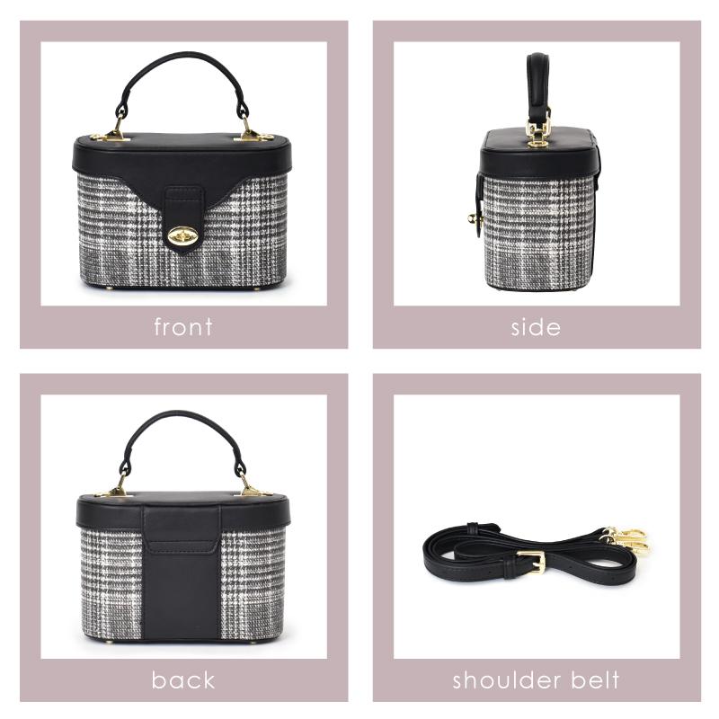 訳あり 新品 CHANEL ノベルティ ツイードバニティショルダーバッグ CHANEL ノベルティショルダーバッグ バニティ ツイード - メルカリ