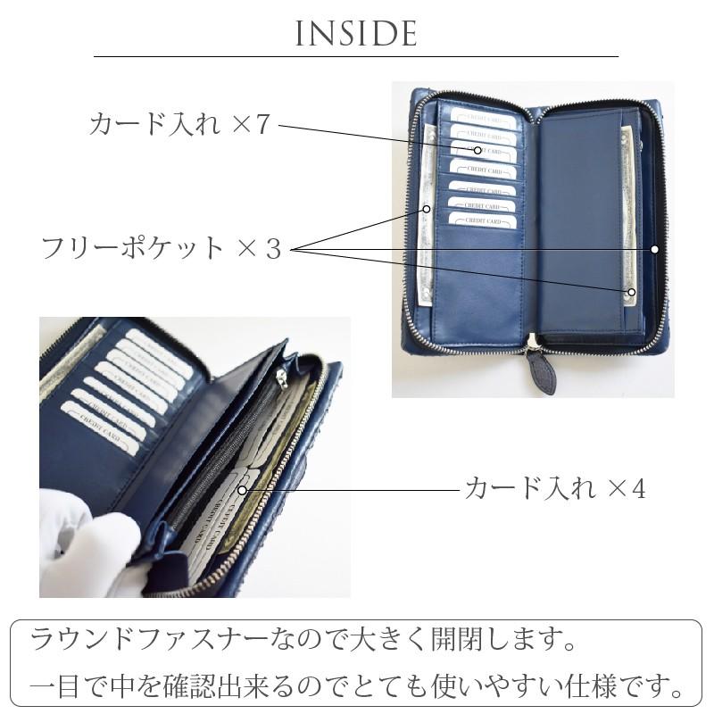 MGSABLE 長財布 パイソン ヘビ革 メンズ レディース スマホ入る 本革 