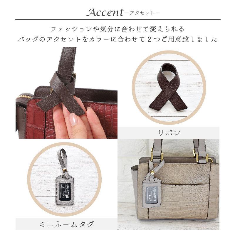 MGSABLE ハンドバッグ クロコダイル レディース ブランド 本革