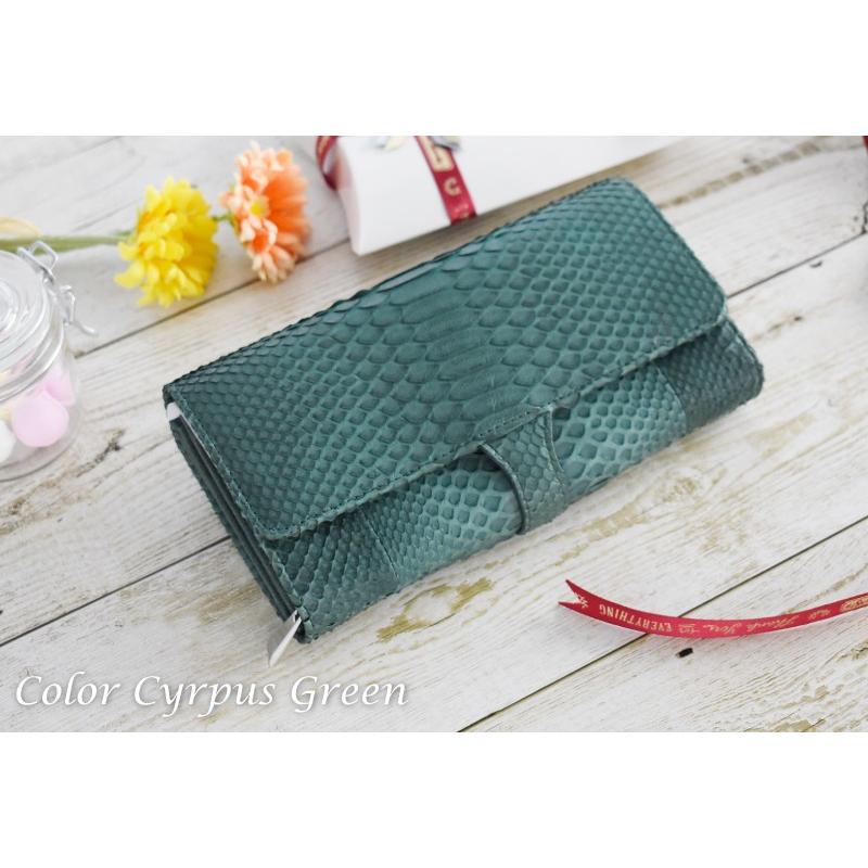 パイソン 本革 アコーディオン かぶせ 長財布 レディース メンズ 大容量 金運 開運 風水 運気 ペア ギフト ヘビ 革 蛇皮 緑 金 315 337 Mgsable 通販 Yahoo ショッピング