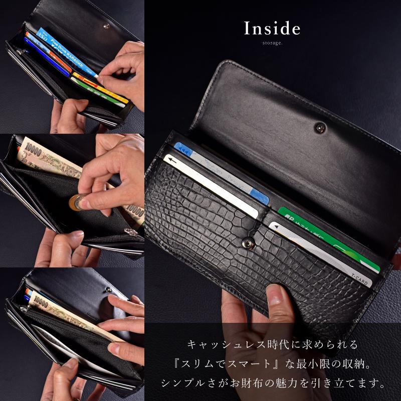 Riamasa クロコダイル 長財布 レディース ブランド 薄型 ワニ革 Riamasa クロコダイル 長財布 レディース ブランド 薄型 ワニ革