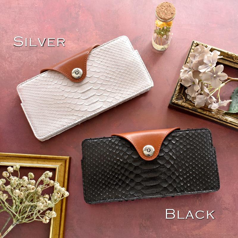 【Riamasa】高級一枚革 パイソン 長財布 新品 Riamasa 長財布 パイソン レディース ブランド リアマッサ 本物