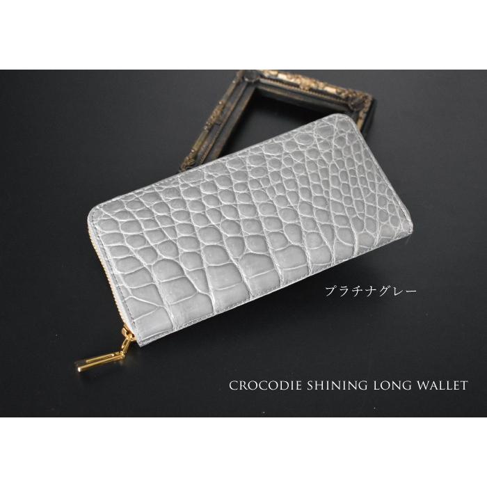 MGSABLE 長財布 クロコダイル ラウンド 財布 メンズ レディース MGSABLE 長財布 クロコダイル ラウンド 財布 メンズ レディース