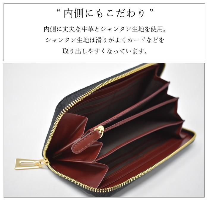 MGSABLE 長財布 クロコダイル ラウンド 財布 メンズ レディース