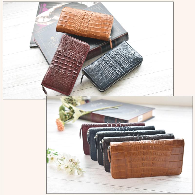 MGSABLE 長財布 クロコダイル レディース メンズ 鰐革 ワニ革 MGSABLE 長財布 クロコダイル レディース メンズ 鰐革 ワニ革