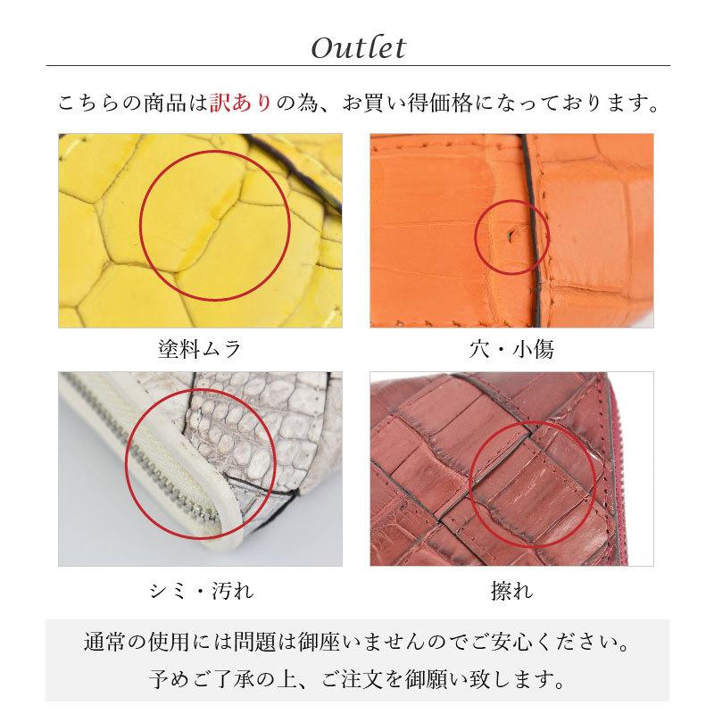 クロコダイル 本革★パッチワーク★ ラウンド 長財布 　お洒落なオレンジ MGSABLE 長財布 クロコダイル 本物 レディース メンズ 本革 ラウンド