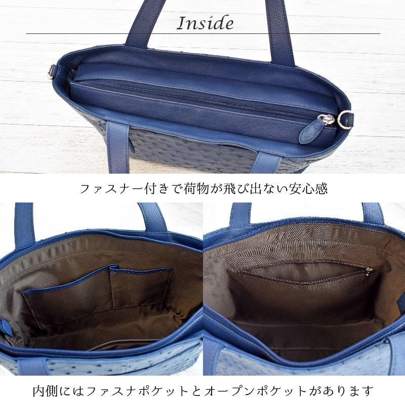 MGSABLE オーストリッチ ハンドバッグ レディース 駝鳥 ダチョウ MGSABLE オーストリッチ ハンドバッグ レディース 駝鳥 ダチョウ