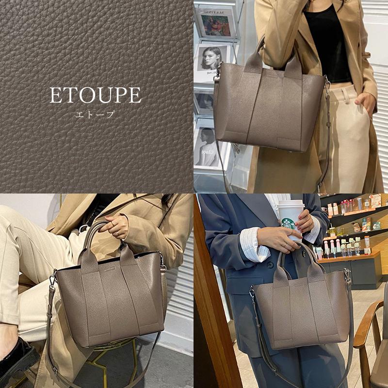 ハンドバッグ レディース 2way ショルダーバッグ 本革 舟型 ミニトート