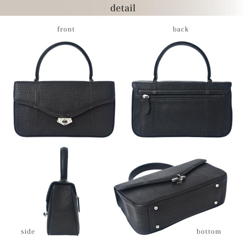 ♡です レディース　黒ハンドバッグ サマンサ レディ パドロック ハンドバッグ(FREE ブラック): Samantha