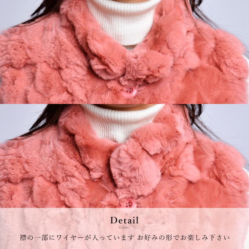 MGSABLE ファー ベスト レディース レッキス ロングベスト MGSABLE ファー ベスト レディース レッキス ロングベスト