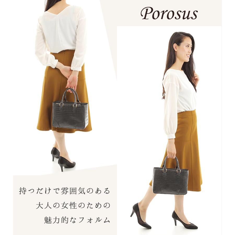 MGSABLE クロコダイル ハンドバッグ レディース ポロサス 本革 MGSABLE クロコダイル ハンドバッグ レディース ポロサス 本革