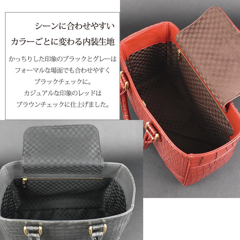 MGSABLE クロコダイル ハンドバッグ レディース ポロサス 本革