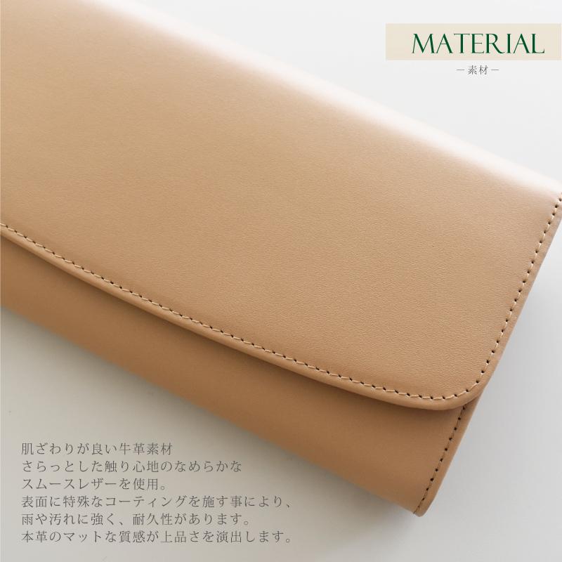長財布 かぶせ 本革 小銭入れ仕切り財布 レディース メンズ  牛革 スリム 使いやすい リアル レザー カウレザー 本物 小銭分別 人気 プレゼント 送料無料の画像