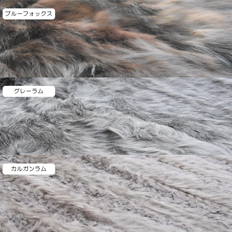 MGSABLE リアルファー ベスト レディース ノーカラー 衿付き MGSABLE リアルファー ベスト レディース ノーカラー 衿付き