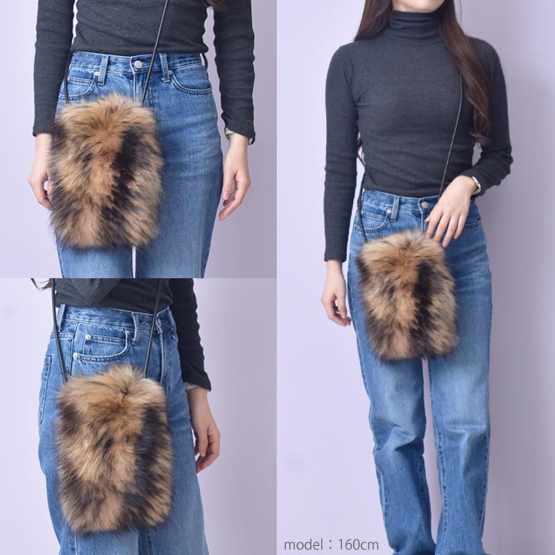 MGSABLE リアルファー ポシェット レディース 女性 秋 冬 毛皮 MGSABLE リアルファー ポシェット レディース 女性 秋 冬 毛皮