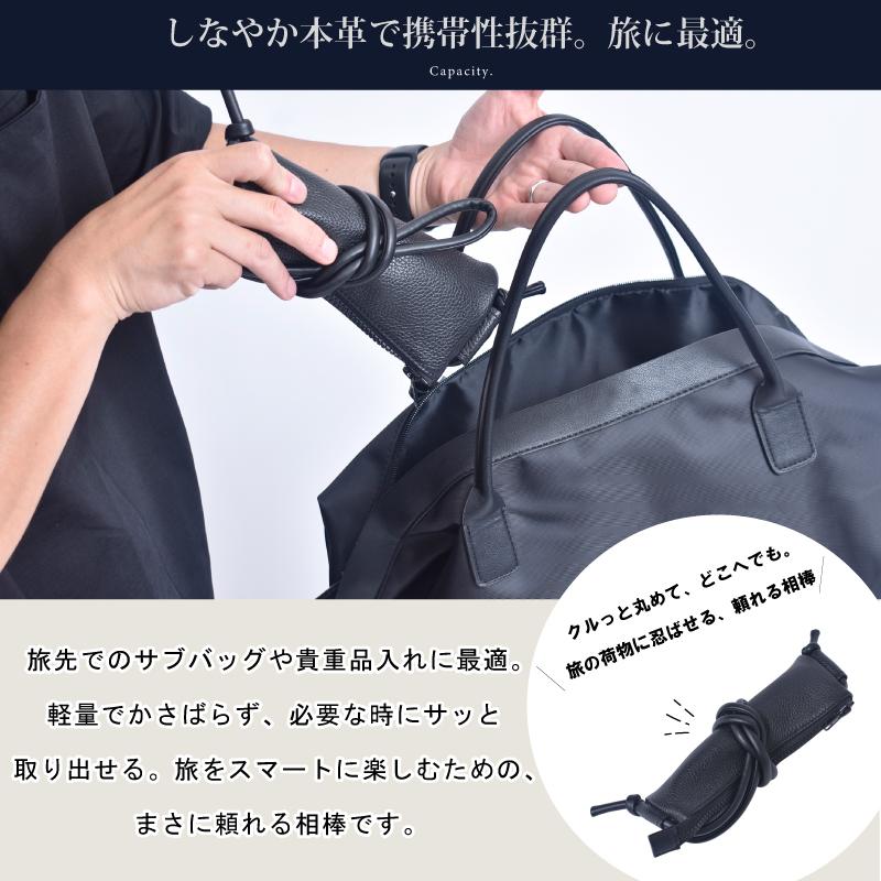 MGSABLE 本革 ショルダーバッグ メンズ レディース サコッシュ 牛革 縦