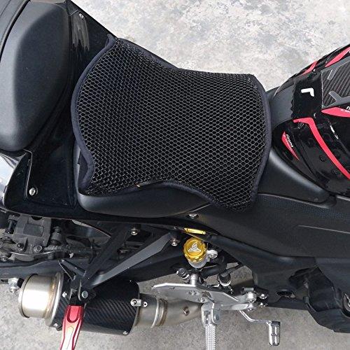 Kemimoto バイクシートカバー 3dエアメッシュシートカバー 2層滑り止め 通気性 撥水 断熱 ブラック L 32 5 X 32cm 汎用品 B07cwj6hh2 Mgショップ 通販 Yahoo ショッピング