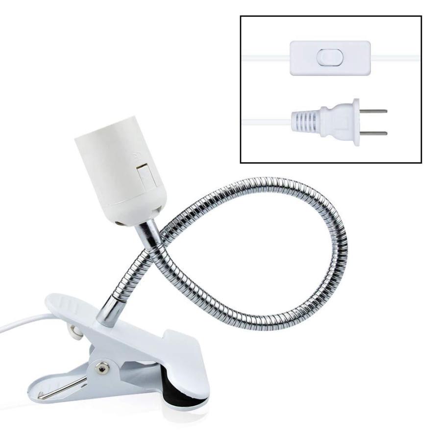 電球ソケット E26口金 クリップライト 植物育成ライト 水槽ライト 卓上スタンド 水族館用 電球ホルダー 両生類用照明器具 クリップスタンド フレキシブル 高温耐 B07whfqrcs Mgショップ 通販 Yahoo ショッピング