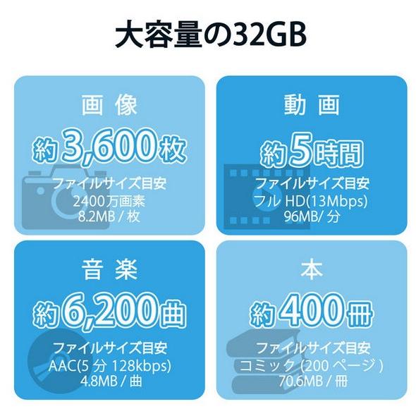 マイクロSDカード UHS-I U3 32GB｜mgshoten｜06