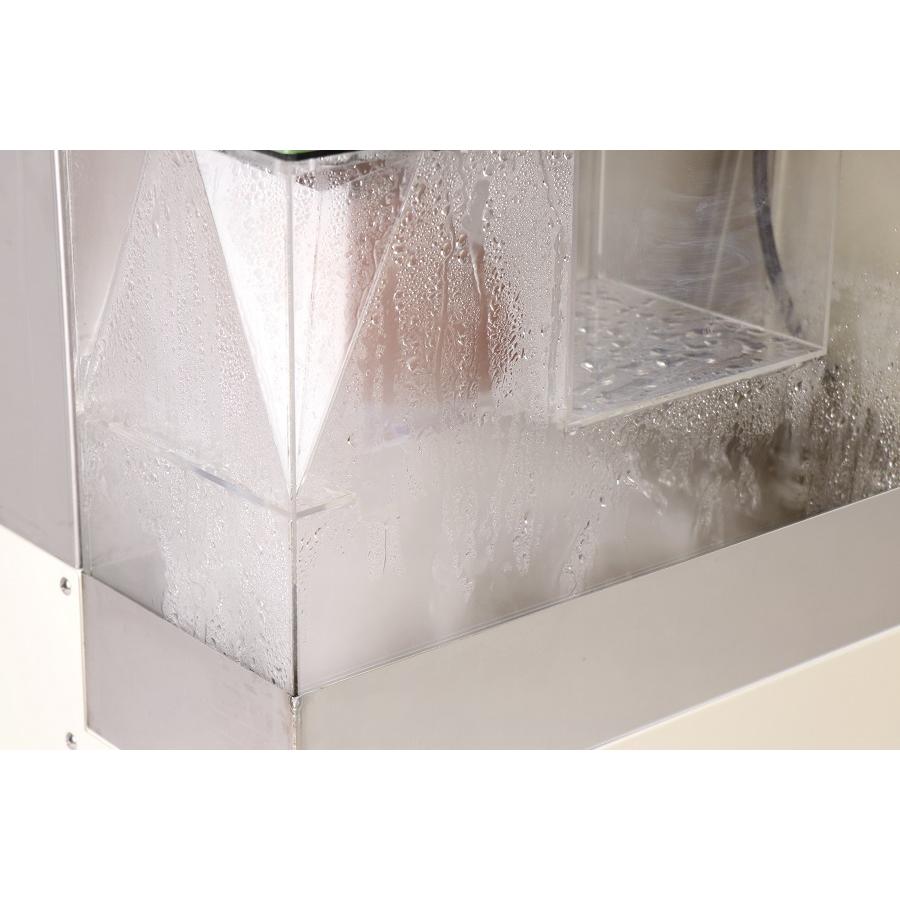 噴霧薬剤により改造可能 業務用超大型噴霧器 次亜塩素酸噴霧器 農業用 食品工場用 工事不要設置 日本製 移動可 キャスター付 |  | 09