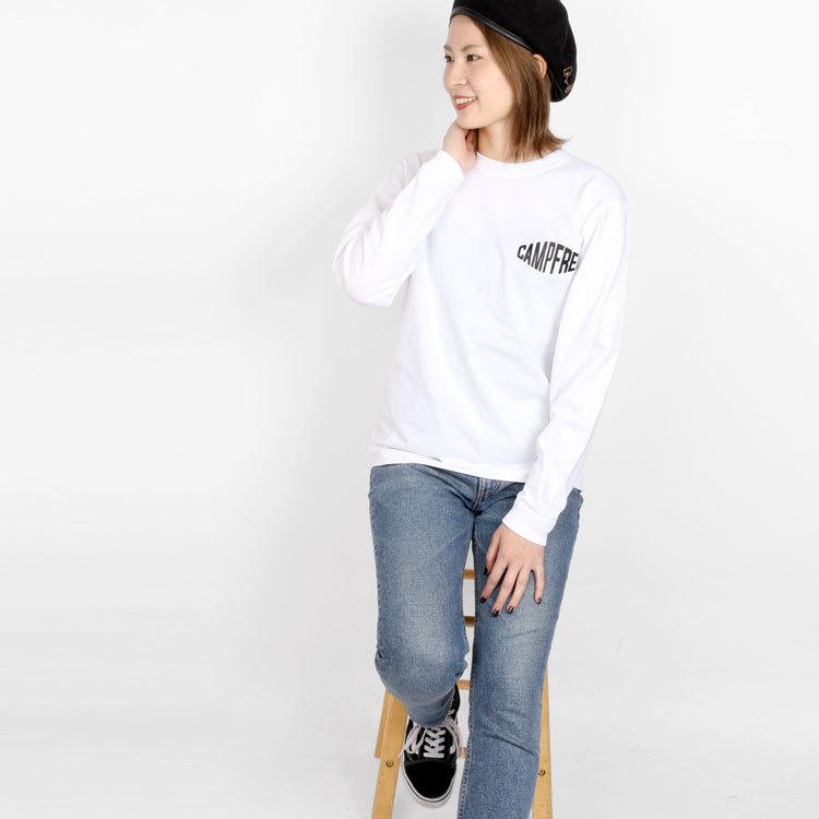 CAMPFREE 親子 ペアtシャツ ロンT ロングtシャツ 長袖tシャツ 兄弟 お