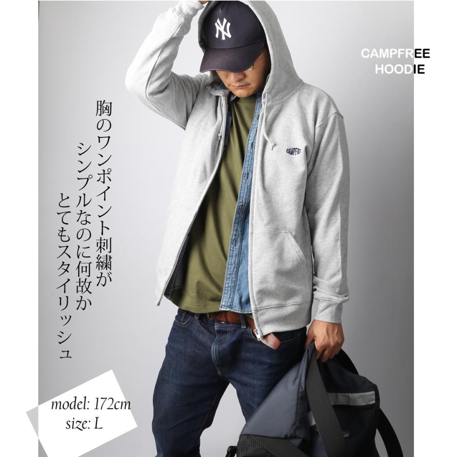 CAMPFREE スウェットトレーナー パーカー メンズ 兄弟 お揃い ブランド