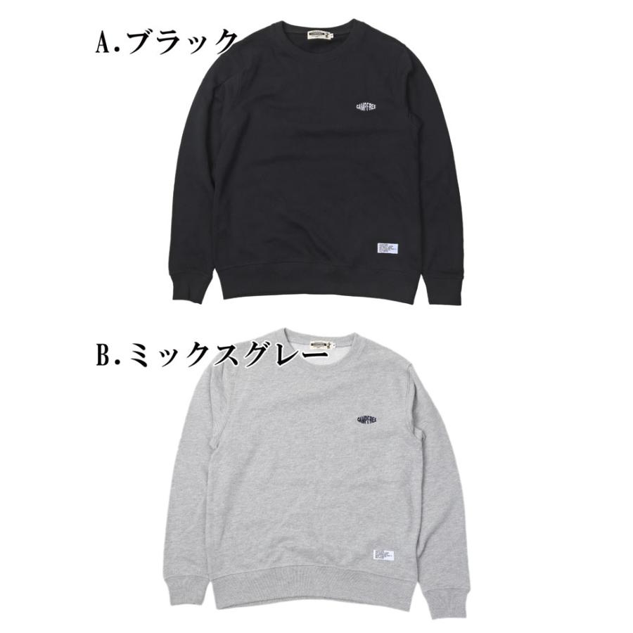 【一点物・新品】　WEYEP ウィエップ　メンズ　トレーナー　スウェット　F スウェットトレーナー メンズ スエット ワンポイント ロゴ 上