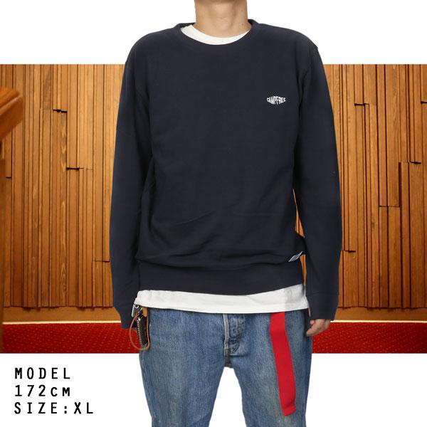 その他ブランド / スウェット/M/コットン/NVY/無地/24SSW-CNCUK-1008 スウェットトレーナー メンズ スエット トレーナー ワンポイント ロゴ