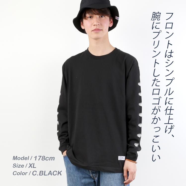 CAMPFREE ロングtシャツ メンズtシャツ メンズ レディース ティシャツ