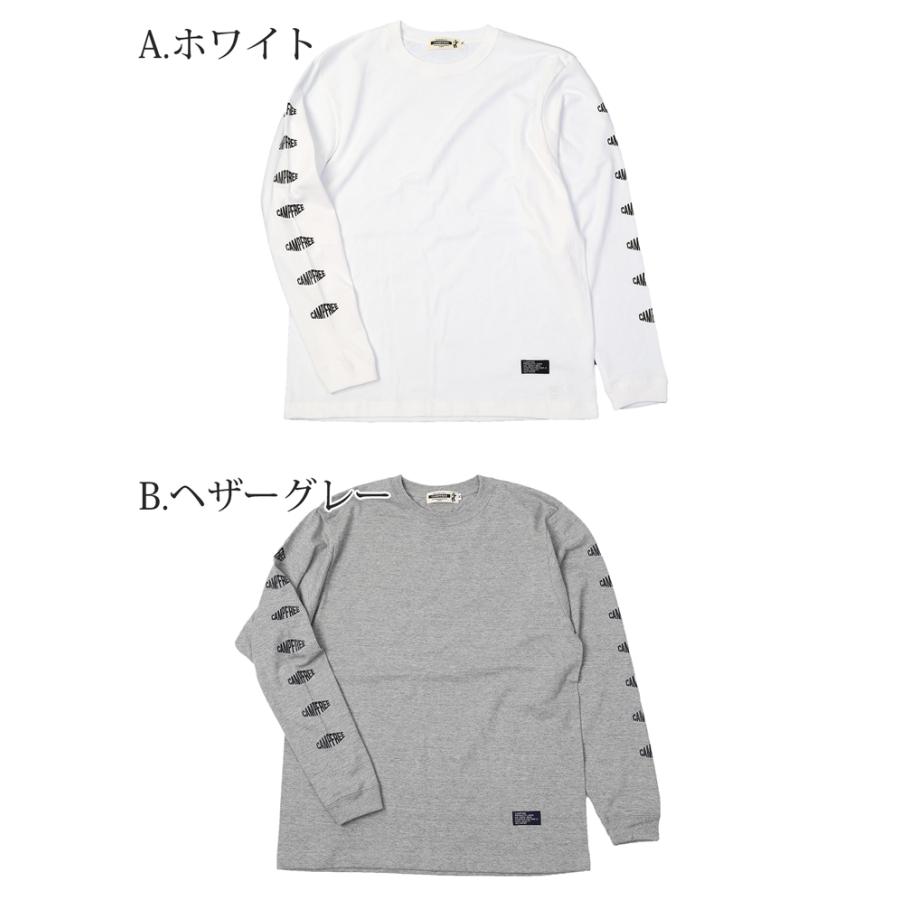 CAMPFREE ロングtシャツ メンズtシャツ メンズ レディース ティシャツ
