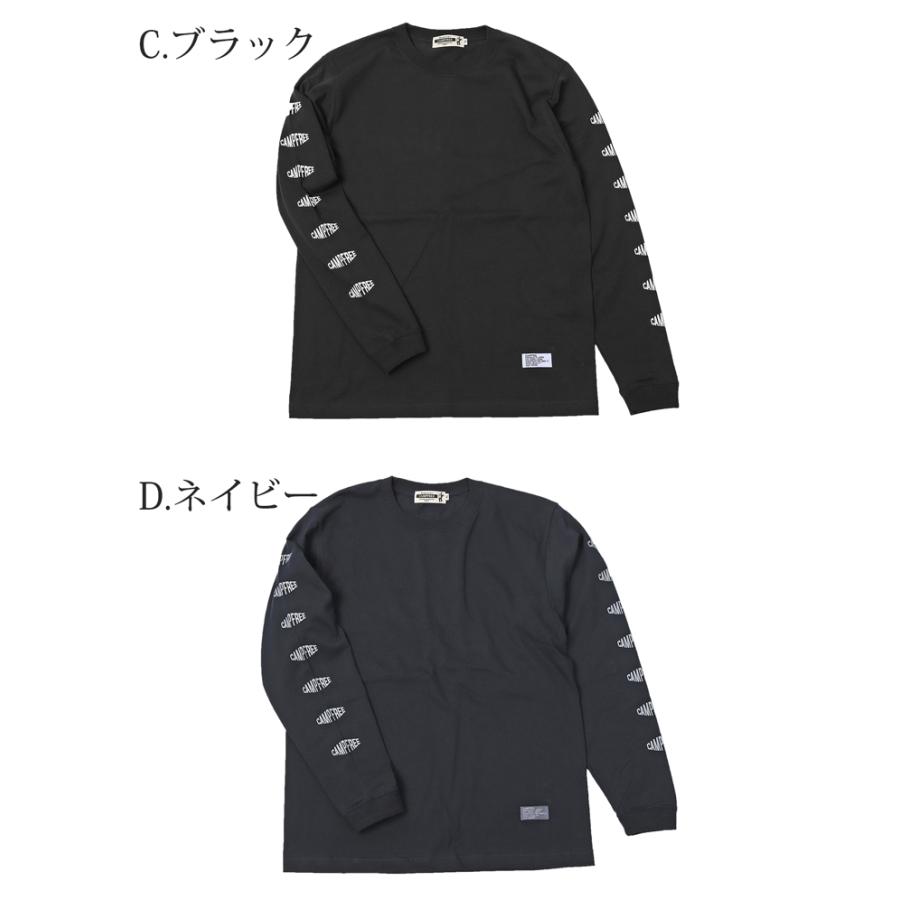 CAMPFREE ロングtシャツ メンズtシャツ メンズ レディース ティシャツ