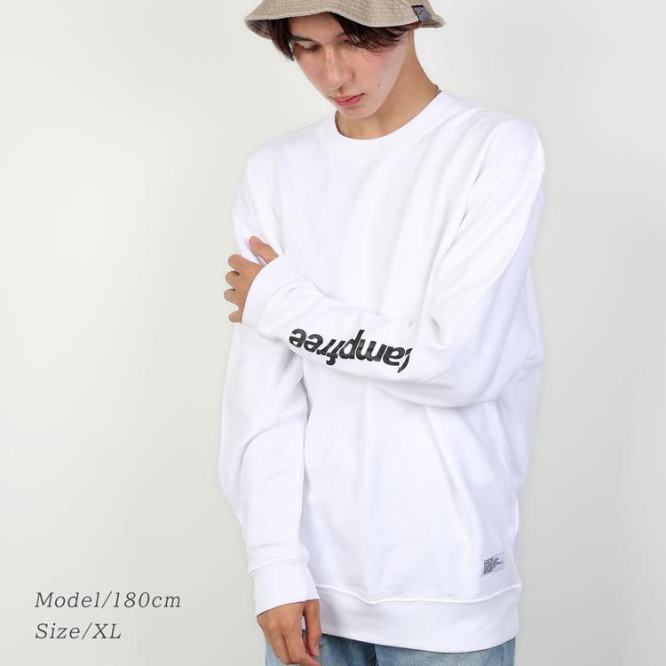 CAMPFREE スウェットトレーナー メンズ レディース キャンプフリー 腕