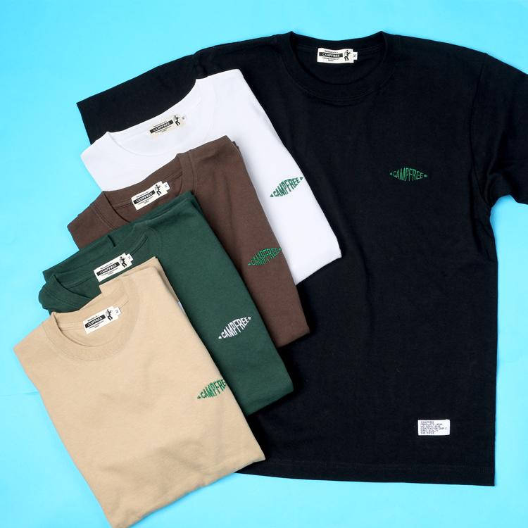 グリーン刺繍 XLサイズ 黒Tシャツ Tシャツ 半袖 メンズtシャツ ティシャツ メンズ レディース ワン