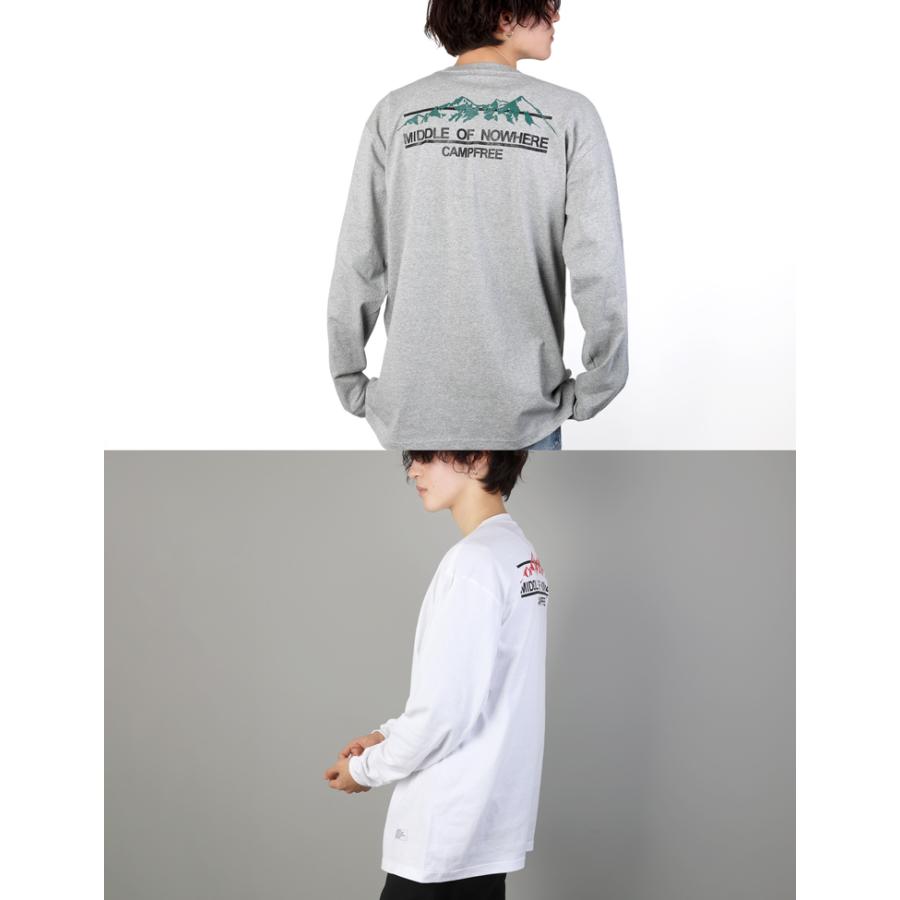 ロンt メンズ ロンティー CAMPFREE キャンプフリー 長袖tシャツ
