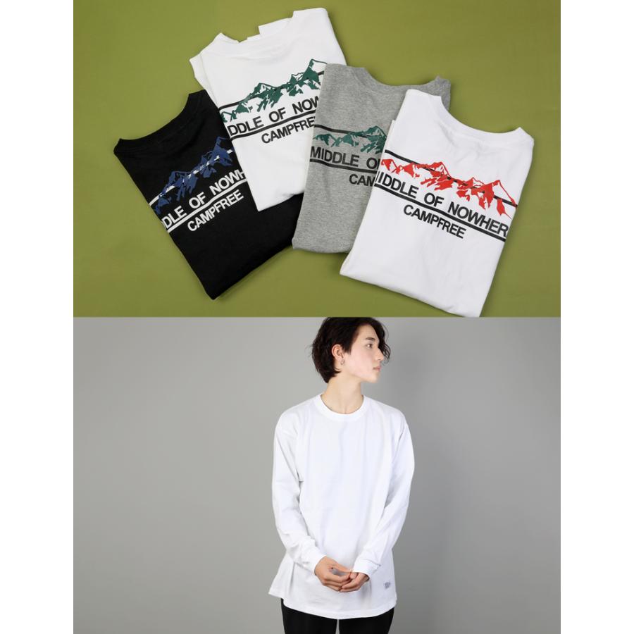 ロンt メンズ ロンティー CAMPFREE キャンプフリー 長袖tシャツ