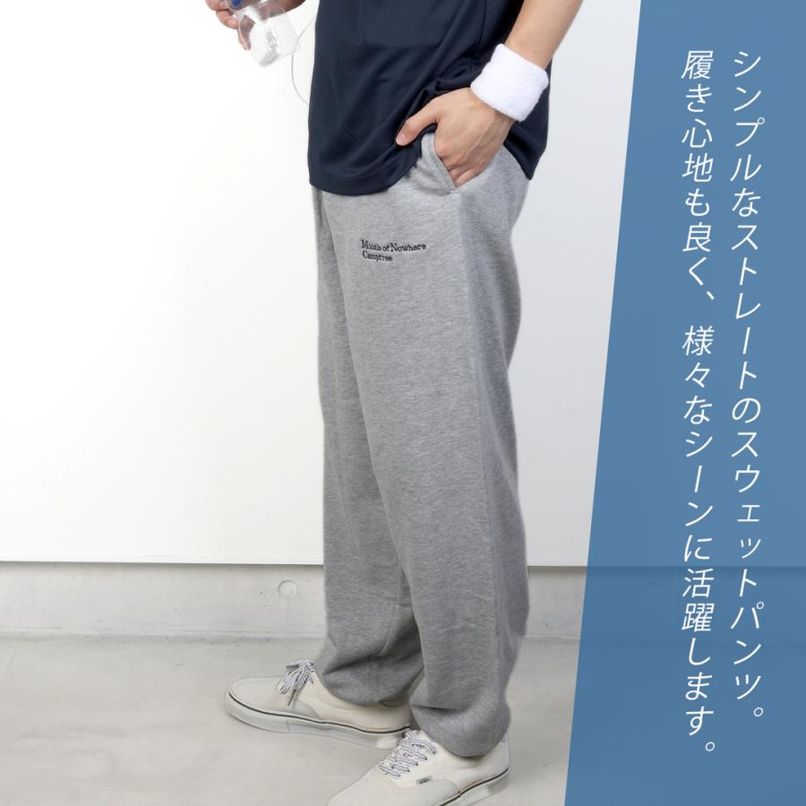 スウェットパンツ メンズ ブランド CAMPFREE 刺繍入り ワンポイント