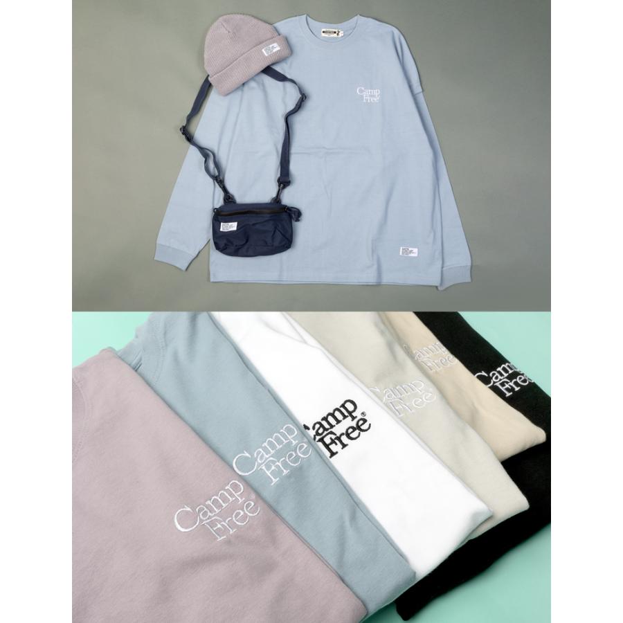 ロンt メンズ ロンティー CAMPFREE パステルカラー 5.6オンス ビッグ