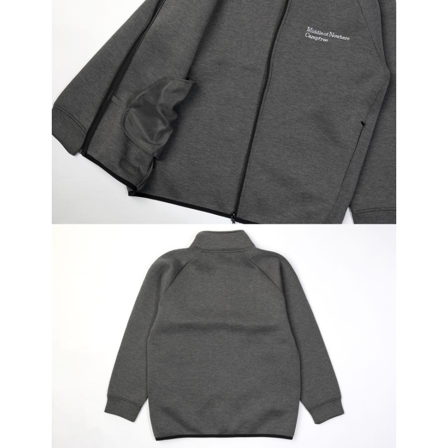 トラックジャケット ダンボールニット メンズ CAMPFREE ドライ