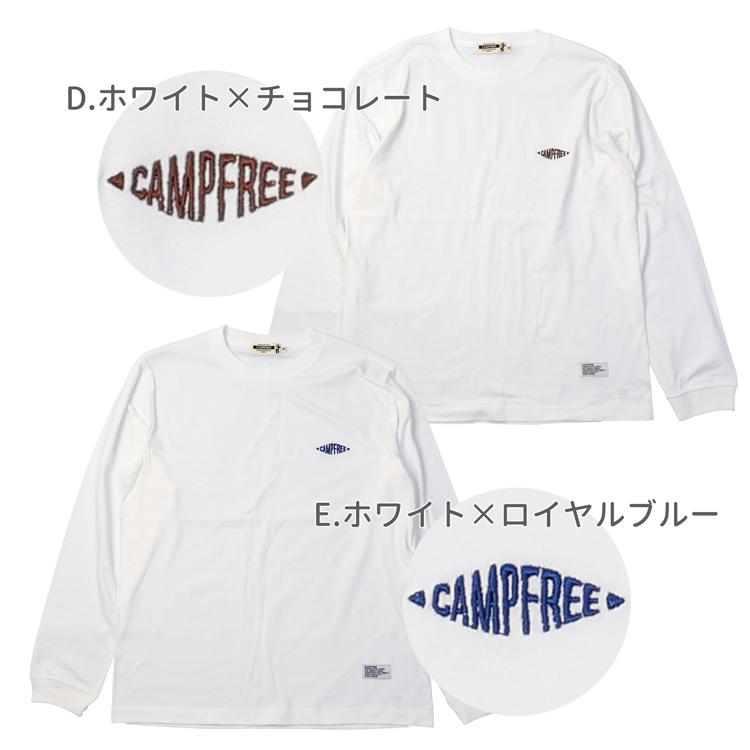 ロンT ロンティー ロングtシャツ メンズ CAMPFREE ロングスリーブ T