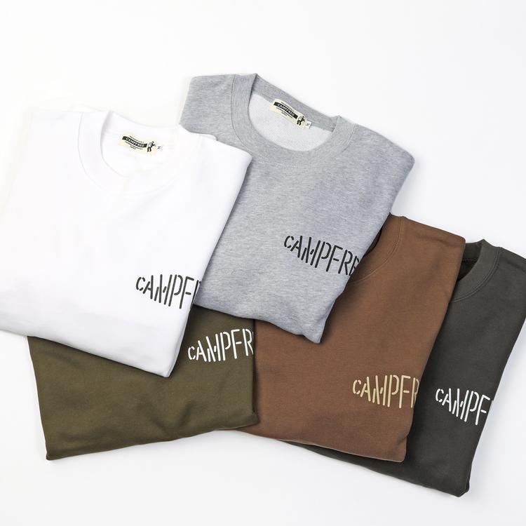CAMPFREE スウェットトレーナー メンズ レディース メンズトレーナー