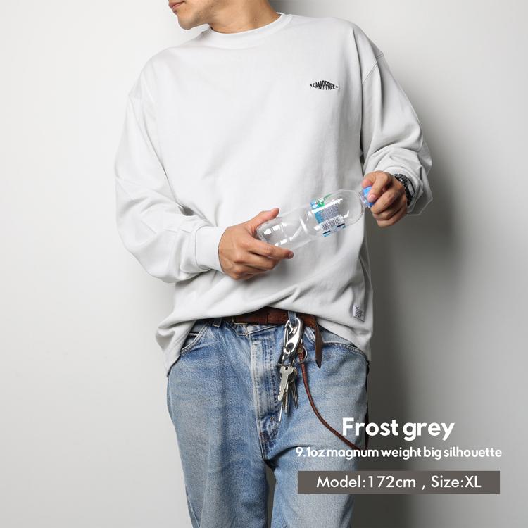 ロンT ロンティー ロングtシャツ 厚手 メンズ 9.1oz CAMPFREE ビッグ