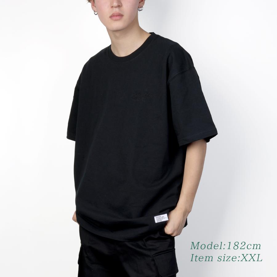 ティシャツ メンズ Tシャツ CAMPFREE コットンTシャツ 半袖 厚手 同色