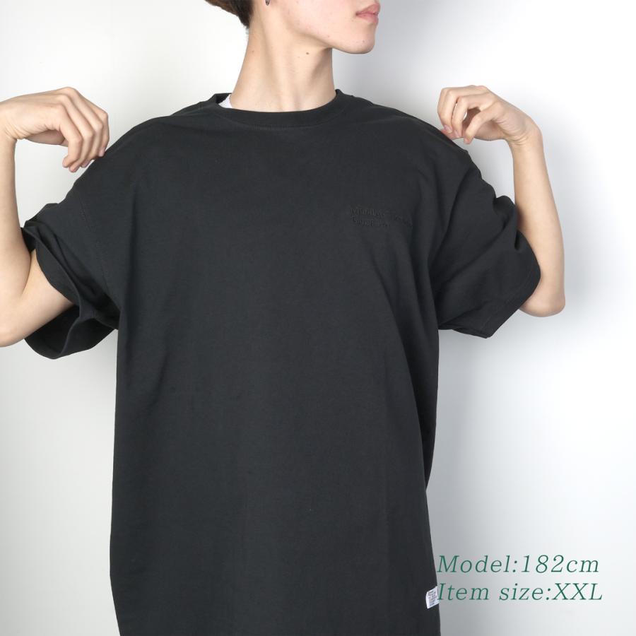 ティシャツ メンズ Tシャツ CAMPFREE コットンTシャツ 半袖 厚手 同色