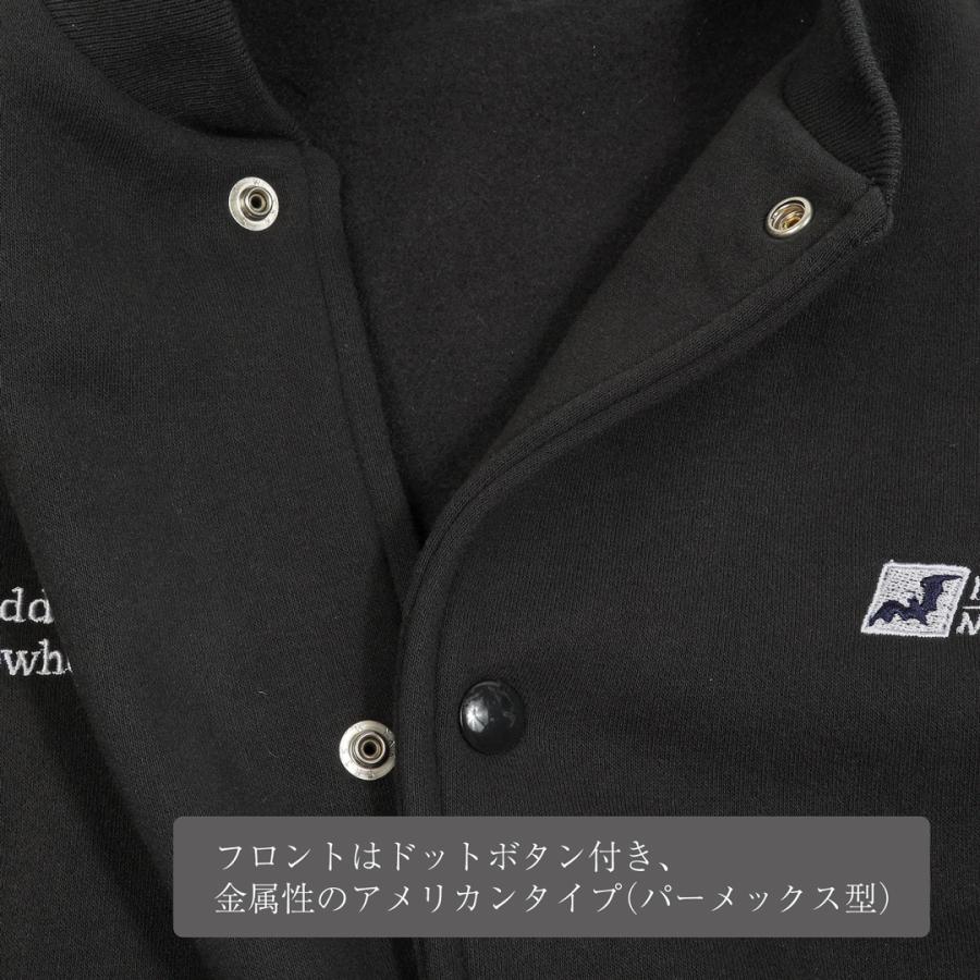 スタジャン メンズ CAMPFREE ブランド ストリート スエット