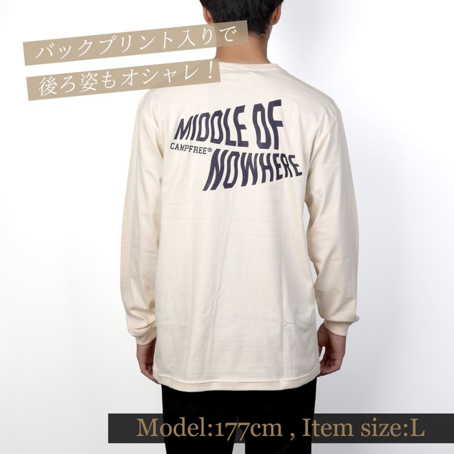 ロンt メンズ ロンティー CAMPFREE ロングtシャツ ブランド