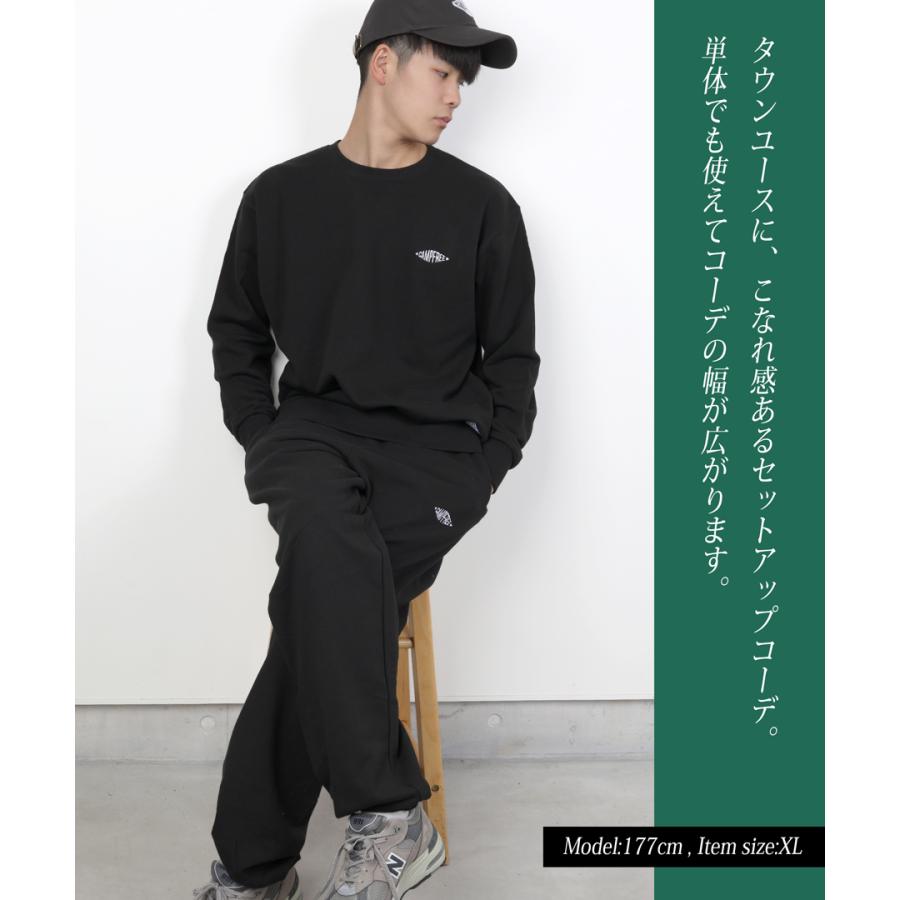 CAMPFREE トレーナー スウェット 上下 セットアップ 裏毛 メンズ 9.7oz