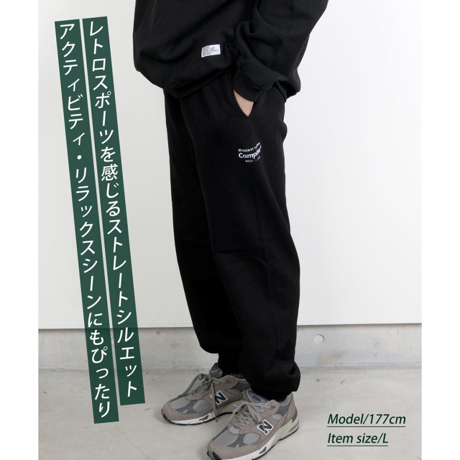 スウェットパンツ メンズ ブランド おしゃれ 裏起毛 12oz ワイド