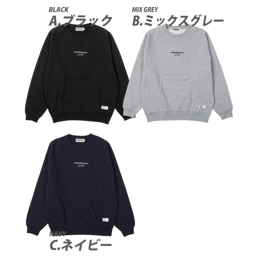 CAMPFREE スウェットトレーナー メンズ トレーナー 10oz 裏毛 上 秋 冬